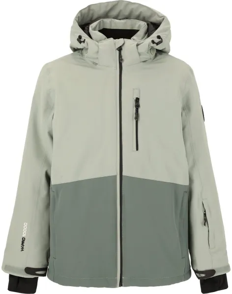 Whistler Drizzle Jr. Skijakke Børn, slate gray