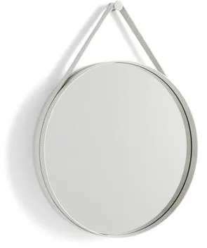 HAY Strap No 2 Spejl Ø50 Lysegrå